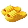 thumbnail image 5 of WUANDIXFA Kids Cloud Slides Boys Girls Slippers Slip-On Slide Sandals Non-Slip Kids Shower Shoes Bathroom Pool Indoor and Outdoor (Yellow, 1), 5 of 5