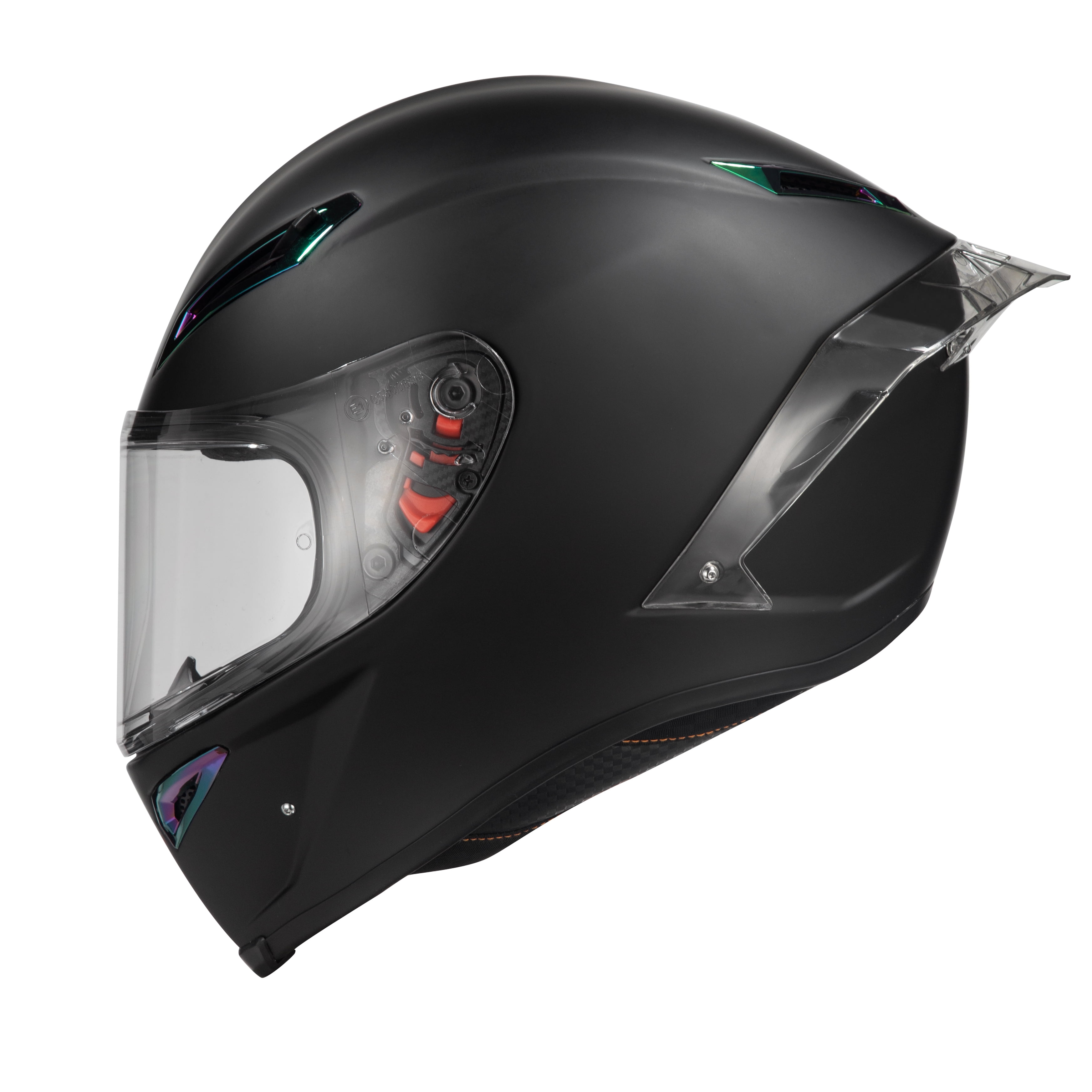 CRG Full-Face Motorcycle Street Bike Fiberglass Helmet DOT Certified -Size XL