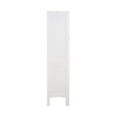 thumbnail image 3 of YesFashion Tall Tower Freestanding Cabinet Storage Cabinet Floor Standing Freestanding Tower with 2 Doors 5 Shelves 15.35"Wx15.35"Dx62.99"H Cabinet for Living Room, Kitchen, 3 of 7