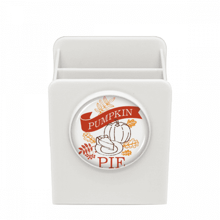 Thanksgiving Day Line Drawing Illustrate Desk Pencil Holder Cup Pen Organizer