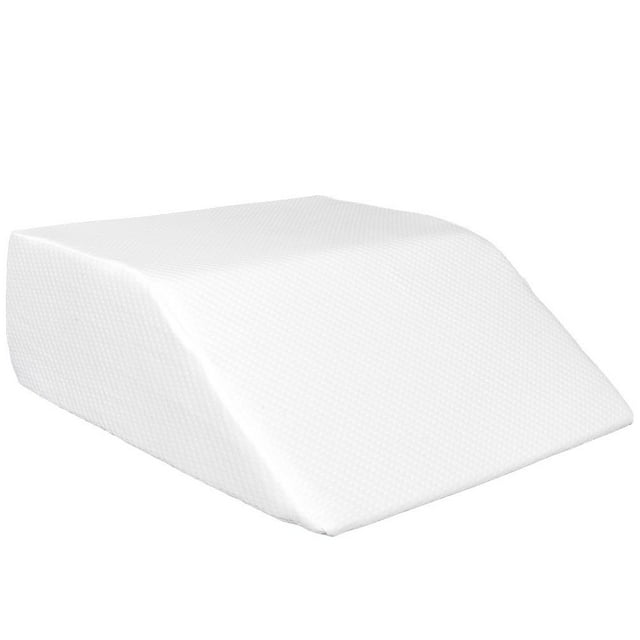 GoDecor Élevant le Coussin de Lit en Mousse à Mémoire de Forme Trapèze Jambe de Soutien Blanc