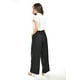 thumbnail image 3 of Pantalon Wide Leg con pinzas Roman Fashion /Juvenil, 40708 (Negro) negro M, 3 of 5