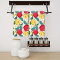 thumbnail image 3 of YladaFaie 2 Pcs Fruit Pattern Kitchen Towels Decorative Dish Towels Fruit Pattern Hand Towels Tea Towels Absorbent Kitchen Cloths for Kitchen Bathroom Decor Housewarming Gifts 16 x 24 Inch, 3 of 7