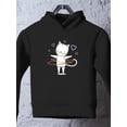 thumbnail image 3 of Lovely Kitten W Hula Hoops Hoodie Toddler -Image by Shutterstock,  2 Toddler, 3 of 4
