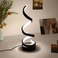 thumbnail image 3 of TFixol Adjustable LED Desk Lamp with USB Power, 3-Level Dimming, Black Head, Compact Design, White/Black Options, 3 of 6