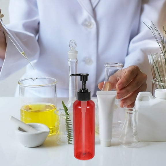 Masteelf Empty Lotion Pump Bottle Refillable Shampoo And Conditioner Bottle For Travel And Bathroom Use