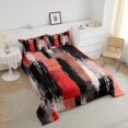 thumbnail image 4 of Erosebridal Abstract Ombre Bedding Sets Twin with Comforter, Geometric Duvet Insert, Watercolor Ink Decor, Reversible 2 Pieces, 4 of 8