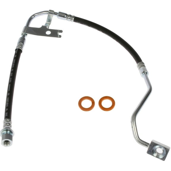Dorman H380979 Front Driver Side Brake Hydraulic Hose for Specific Dodge Models