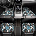 thumbnail image 6 of Xecao Lilies Flowers Print Car Foot Mat Set of 4 Pieces Neoprene All-Weather Dust-Proof Stain-resistantCar Interior Decorative mats Non-Slip Mats, 6 of 6