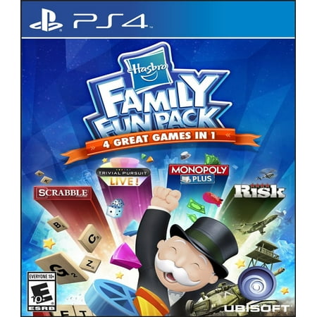 Hasbro Family Fun Pack, Ubisoft, PlayStation 4, 887256015350