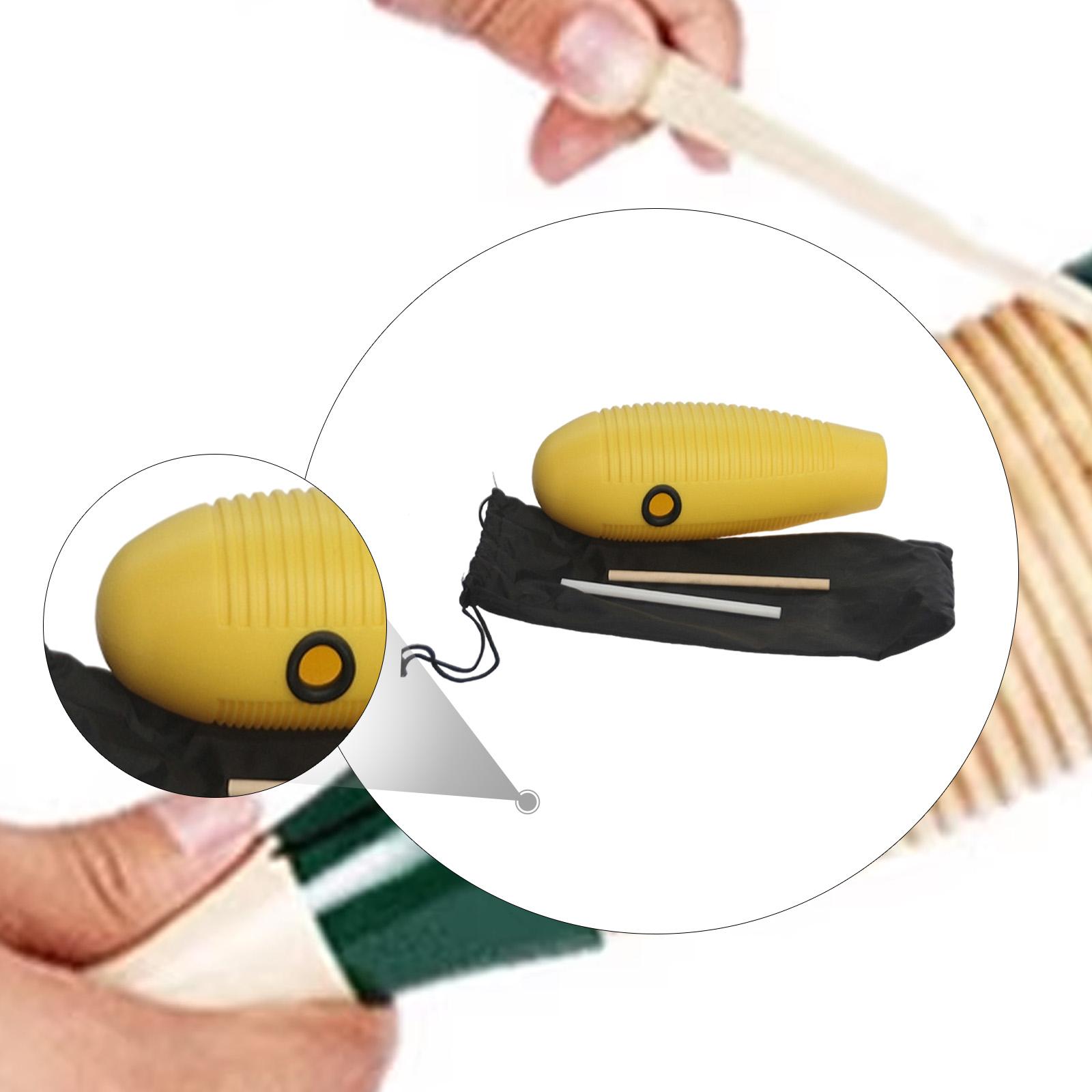 Fish Guiro Shaker Instrument Educational Tool Durable Plastic Develops Rhythm for Kindergarten and Family Use