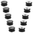 thumbnail image 3 of Juego de 10 pernos de carenado para motocicleta, juntas de goma de repuesto, sello para accesorios de motocicleta, sujetadores de carenado negros., 3 of 5
