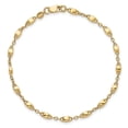thumbnail image 3 of Auriga Fine Jewelry 14K Yellow Gold Polished Fancy Link Bracelet 7.5inch for Women, 3 of 6