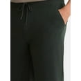 thumbnail image 4 of Athletic Works Men's and Big Men's Performance French Terry Open Leg Relaxed Sweatpants, Sizes XS-5XL, 4 of 5