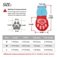thumbnail image 2 of Didog 4x Anti Slip Puppy Dog Socks Boots Knitted Warm Indoor Cotton Shoes for Pets XXS, 2 of 5