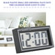Noir Numérique LCD Table Voiture Tableau de Bord Date Heure Calendrier Petite Horloge – image 4 sur 8