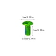 thumbnail image 3 of Eigraketly Paquete de 12 tornillos universales para freno de bicicleta T25 M5x10mm, tornillos para frenos de disco de acero aleado, accesorios de Ciclismo Verde Eigraketly OD022339-02, 3 of 6