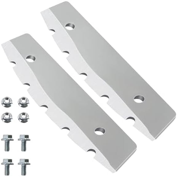 2 Pcs 10 Inch 28345 Hand Ice Auger Replacement Blades Compatible with Eskimo Heavy Duty Stainless Steel Replacement Drill Blades for Ice Fishing Winter Outdoor$$Sport & Recreation Other