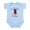 Sky Blue, variant on CafePress - Cowgirl 1St Birthday Infant Bodysuit - Baby Light Bodysuit, Size Newborn - 24 Months