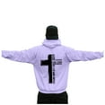 thumbnail image 4 of Yhkghxis Christian Hoodies for Men Cross Graphic Drawstring Long Sleeve Pullovers Comfortable Casual Hoodies with Pockets, 4 of 5
