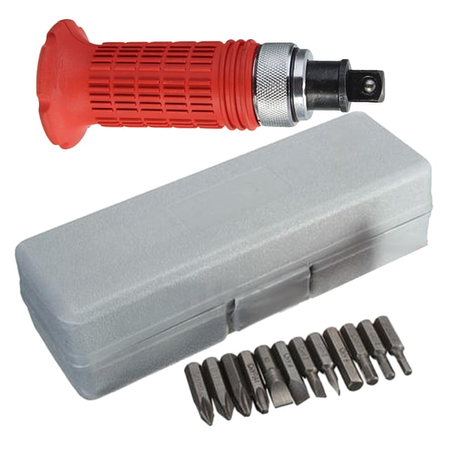 OULII 14 Pieces Impact Driver Heavy-Duty Tools Plastic Assorted Color for Household Projects