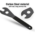 thumbnail image 3 of Durable Multi-Function Carbon Steel Bicycle Repair Tools Cycling Head Open Cone Spanner Wrench- 19mm, 3 of 5