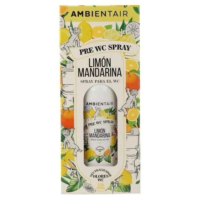 Eliminador de olores Ambientair Pre WC limon-mandarina 100 ml