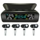 thumbnail image 4 of TY17 Car TPMS Sistema de monitoreo de temperatura de presión de neumáticos automático solar con reloj Likrtyny Accesorios para autos y motos, 4 of 8