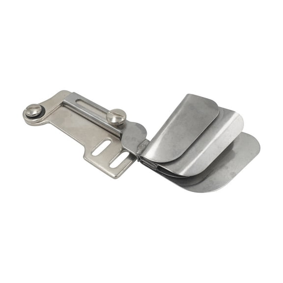 Double Layer Seaming Curling Foot for Industrial Sewing Machine Folding Hemming Presser Foot for Thin and Thick Fabric