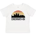 thumbnail image 3 of Inktastic Cincinnati Ohio Skyline Retro Boys or Girls Baby T-Shirt, 3 of 5
