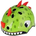 thumbnail image 1 of Casco de bicicleta para niños pequeños, casco multideportivo para ciclismo, patineta, patineta, patinaje, 2 tamaños, desde niños pequeños hasta jóvenes, dinosaurio verde M BANYUO  Electrónica, 1 of 6