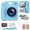 Blue, variant on Yexmas Kids Camera Instant Print,Dual-Lens Digital Toys Cameras Gifts with 1080P HD Video&32GB Card for Girls Boys,,Purple
