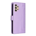 thumbnail image 5 of Compatible with Samsung Galaxy A32 4G Case, Premium Leather Wallet Book Case Magnetic Flip RFID Blocking Credit Card Holder Kickstand with Wrist Strap Shock Absorbing Case, Purple, 5 of 13