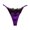 203-Purple, variant on HSHMT Women's High Waist Cotton Underwear Womens Lace Waist Thin Belt Seductive Underwear Briefs Shorts