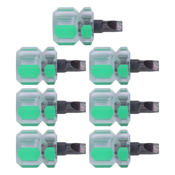 Kozecal 7pcs Flathead Screwdriver Multifunction Dedicated Sewing Machine Screwdriver With Ergonomic Nonslip Handle, Screwdriver, Flathead Screwdriver
