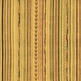 thumbnail image 1 of Ahgly Company Indoor Square Abstract Brown Modern Area Rugs, 4' Square, 1 of 4
