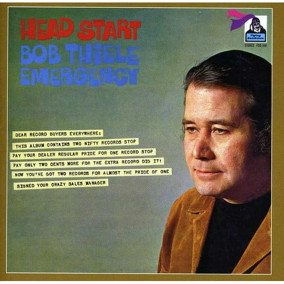 Bob Thiele Emergency - Head Start - Music & Performance - CD