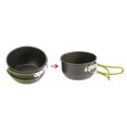 thumbnail image 3 of Compact Aluminium Alloy, Foldable Handgrip with Storage Camping Pot Mallome Pot Set Esbit Kocher Set Bag For Outdoor Camping Survival, 3 of 8