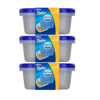 Ziploc® Brand, Food Storage Containers With Lids, Variety Pack, Twist 'N  Loc, Mini, Extra Small, Small, Medium, 18 Piece Set, 9 Total Containers, Food  Storage Containers
