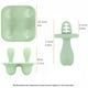 thumbnail image 2 of Moldes para Paletas Hielo Silicona Bebé Con Dentición Bebés (verde Oscuro), 2 of 9