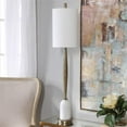thumbnail image 5 of Allora Mid-Century Buffet Lamp in Antique Brass, 5 of 8