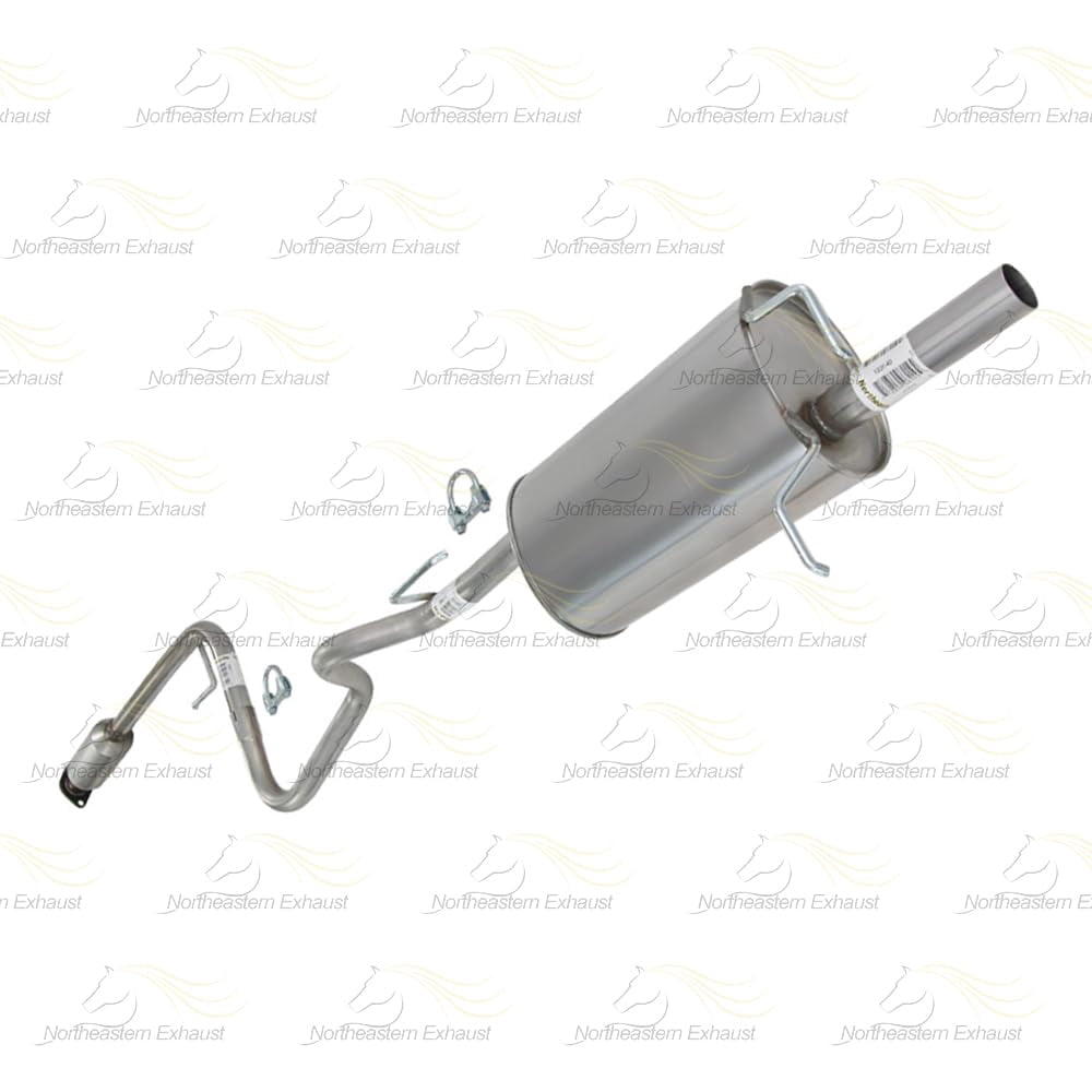 Northeastern Exhaust Stainless Steel Resonator & Muffler Exhaust System Kit Fits 2006–2011 Chevrolet HHR 2.2L – Direct Fit