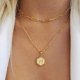 thumbnail image 2 of Dainty Gold Initial Necklaces for Women Collares de Oro para Mujeres A Z 26 Alphabet Initial Necklaces for Teen Girls Jewelry, 2 of 4