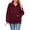 Wine, variant on SHE IS Sweatshirts for Women Pack Womens Hoodies Zip up Plus Size Womens Pullover Sweatshirts Athletic Plus Size Tops for Women 3x My Orders Placed