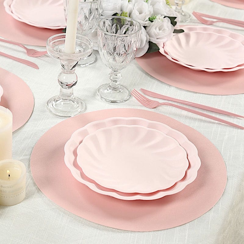 Balsa Circle 50 Round 13 in Pink Disposable Paper Table Placemats Party Events Decorations Supplies