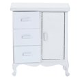 thumbnail image 1 of Wooden Bookshelf Kit Mini Small Furniture Pretend Play Toy Mini Wooden Cabinet Cupboard Closet Ornaments, 1 of 4