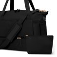 thumbnail image 3 of Bolso Bandolera Bolsa bandolera de lona de hombro de color sólido Simple para adolescente (Negro) Sywqhk Para Estrenar, 3 of 8