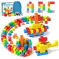 thumbnail image 1 of Bloques Magnéticos Apluses 42 Piezas para Niños de 3 a 8 Años con Bolsa de Almacenamiento, 1 of 7