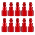 thumbnail image 1 of JZROCKER - 10 piezas de acoplador y tapón de aire de 1/4 de pulgada NPT hembra para conectores neumáticos industriales, 1 of 8