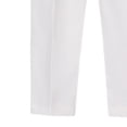 thumbnail image 5 of Gubotare Teen Boy Dress Pants Boys' Elastic Waist Chino Pants - Stretch Pull-On Twill Uniform Pants for Kids & Youth Size 10-11 (White,10-11 Years), 5 of 5